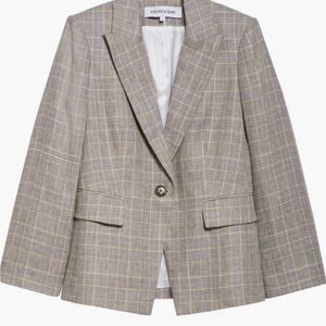 VERONICA BEARD Obie Linen Dickey Jacket